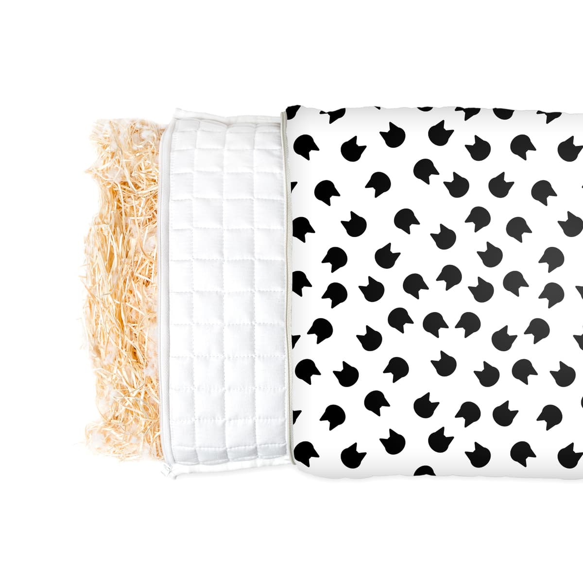 Cuscino sanitario con motivo gatti per bambini