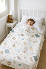 Coperta terapeutica originale - Coperta ponderata Magiche cose con rivestimento in cotone per bambini e adulti