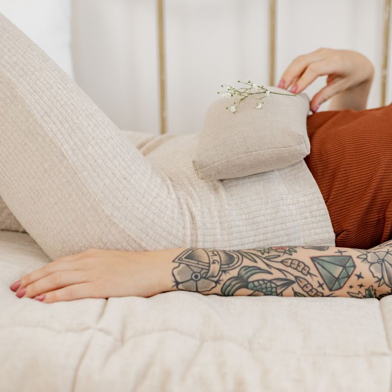Cuscino da grembo - Impacco freddo o caldo