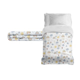 Coperta terapeutica originale - Coperta ponderata arcobaleno con rivestimento in cotone per bambini