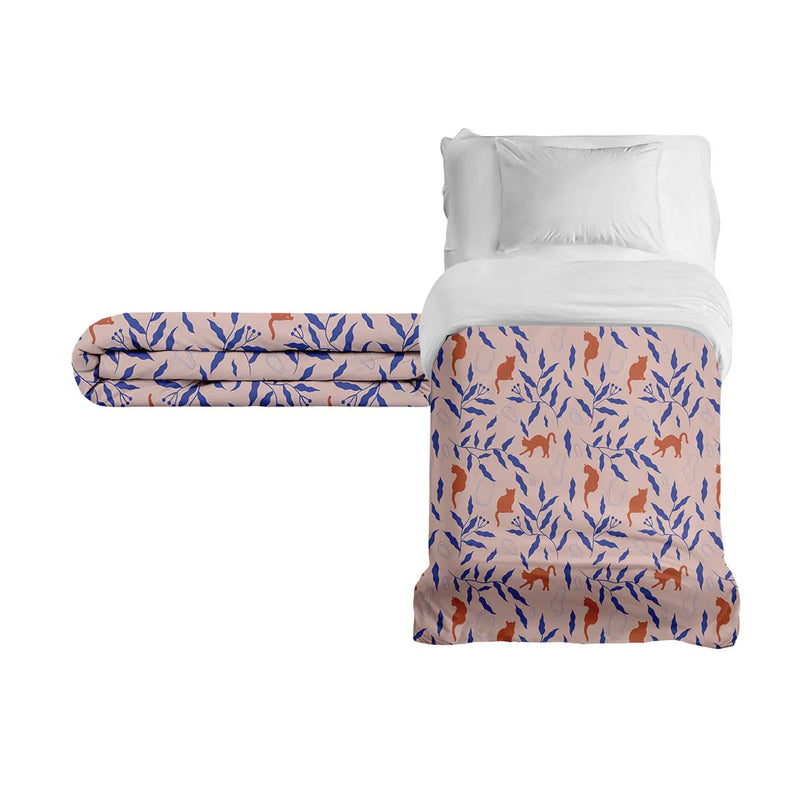 Coperta terapeutica originale - Coperta ponderata Gatto Rosso con rivestimento in cotone per bambini