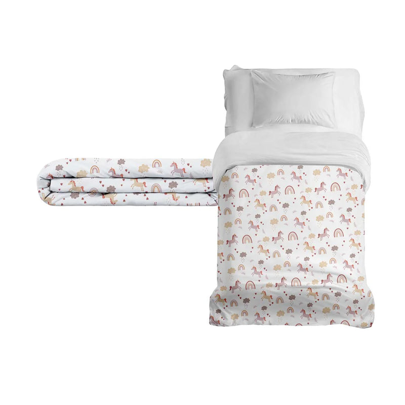 Coperta terapeutica originale - Coperta ponderata unicorno con rivestimento in cotone per bambini