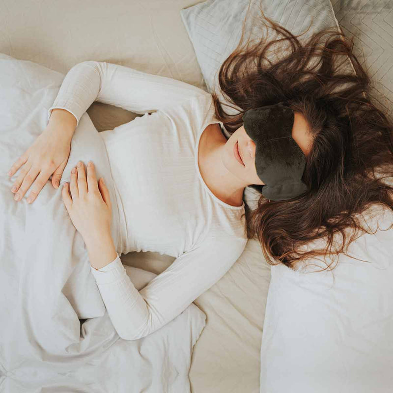 Maschera per dormire pesante