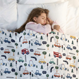 Coperta terapeutica originale - Coperta ponderata per auto con rivestimento in cotone per bambini