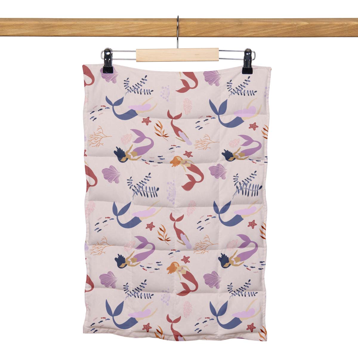 Cuscino ponderato per bambini - motivi di animali marini