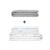 Coperta terapeutica originale - Set di coperte ponderate per adulti incluso 2 coperture a scelta