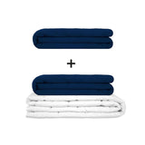 Coperta terapeutica originale - Set di coperte ponderate per adulti incluso 2 coperture a scelta