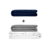 Coperta terapeutica originale - Set di coperte ponderate per adulti incluso 2 coperture a scelta