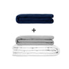 Coperta terapeutica originale - Set di coperte ponderate per adulti incluso 2 coperture a scelta