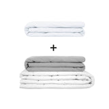 Coperta terapeutica originale - Set di coperte ponderate per adulti incluso 2 coperture a scelta