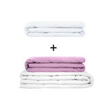 Coperta terapeutica originale - Set di coperte ponderate per adulti incluso 2 coperture a scelta