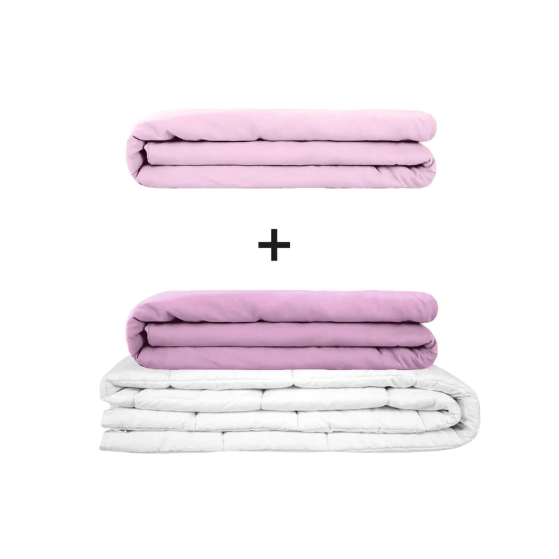Coperta terapeutica originale - Set di coperte ponderate per adulti incluso 2 coperture a scelta