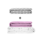 Coperta terapeutica originale - Set di coperte ponderate per adulti incluso 2 coperture a scelta