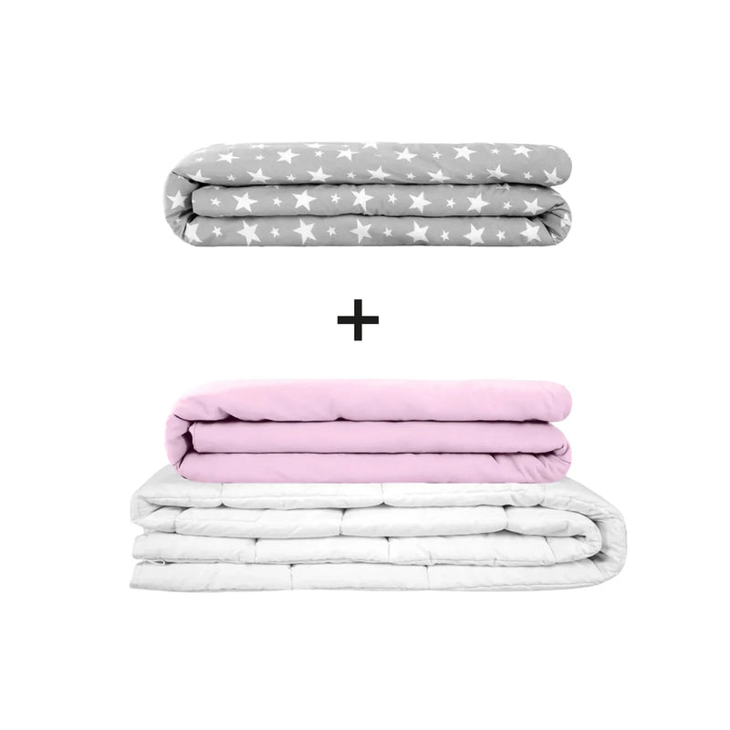 Coperta terapeutica originale - Set di coperte ponderate per adulti incluso 2 coperture a scelta