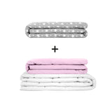 Coperta terapeutica originale - Set di coperte ponderate per adulti incluso 2 coperture a scelta