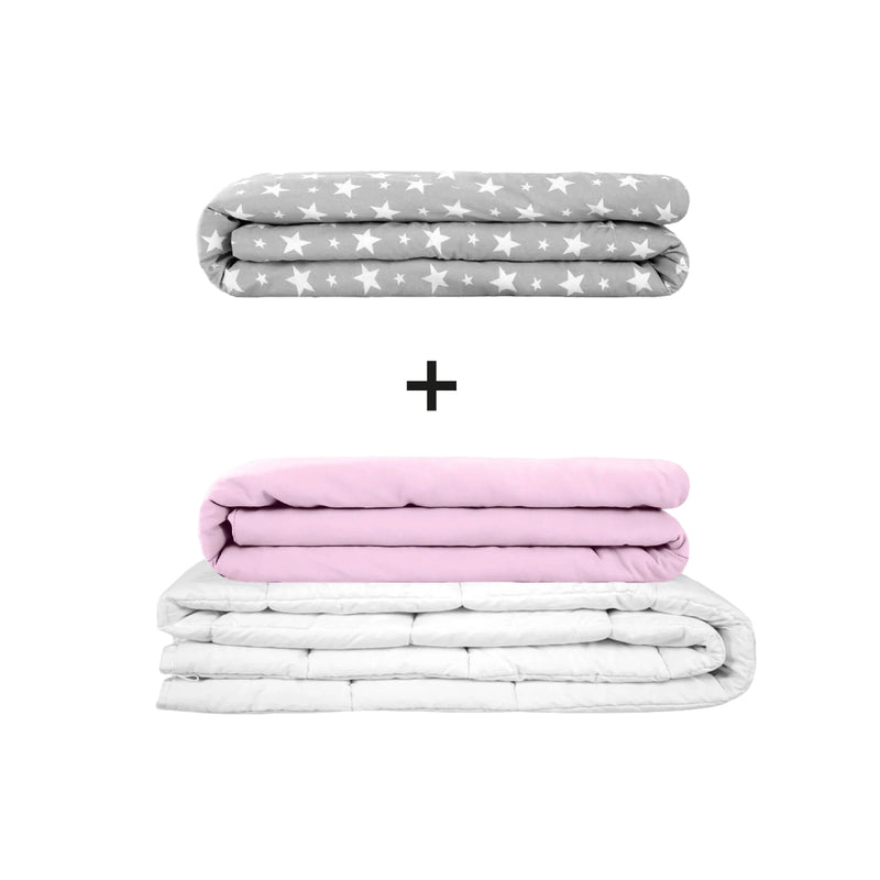 Coperta terapeutica originale - Set di coperte ponderate per adulti incluso 2 coperture a scelta