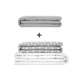 Coperta terapeutica originale - Set di coperte ponderate per adulti incluso 2 coperture a scelta