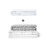 Coperta terapeutica originale - Set di coperte ponderate per adulti incluso 2 coperture a scelta