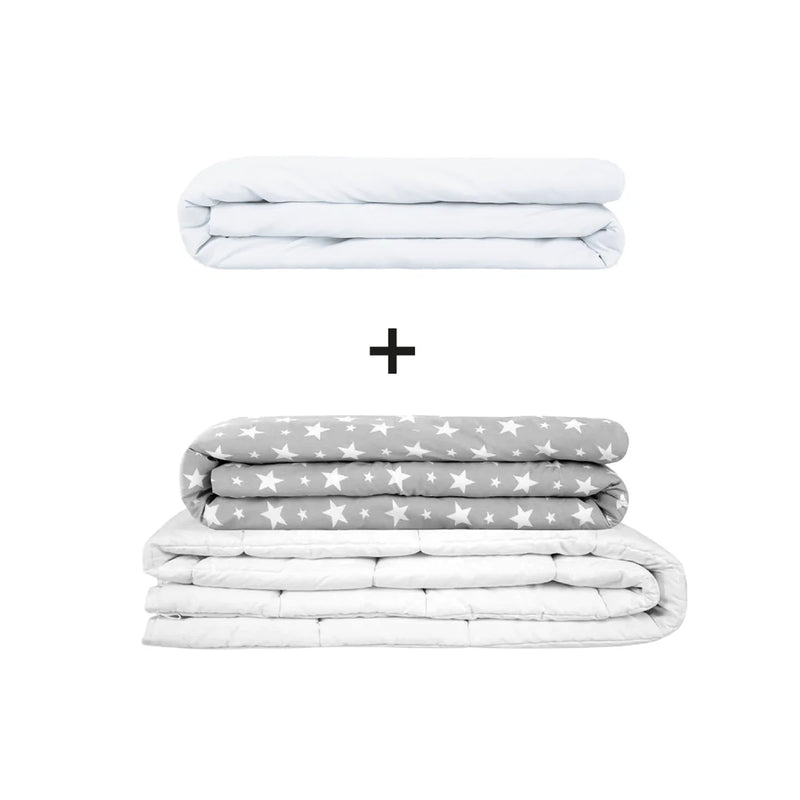 Coperta terapeutica originale - Set di coperte ponderate per adulti incluso 2 coperture a scelta