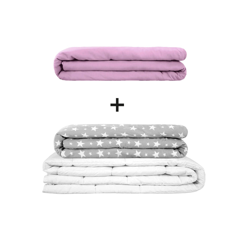 Coperta terapeutica originale - Set di coperte ponderate per adulti incluso 2 coperture a scelta