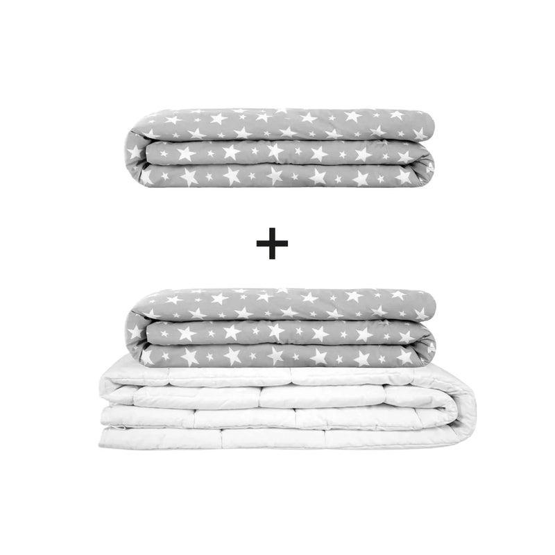 Coperta terapeutica originale - Set di coperte ponderate per adulti incluso 2 coperture a scelta