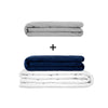 Coperta terapeutica originale - Set di coperte ponderate per adulti incluso 2 coperture a scelta
