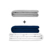Coperta terapeutica originale - Set di coperte ponderate per adulti incluso 2 coperture a scelta