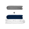 Coperta terapeutica originale - Set di coperte ponderate per adulti incluso 2 coperture a scelta