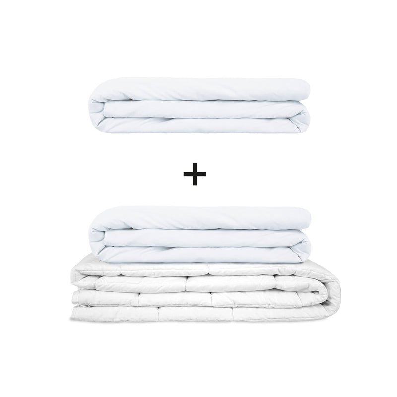 Coperta terapeutica originale - Set di coperte ponderate per adulti incluso 2 coperture a scelta
