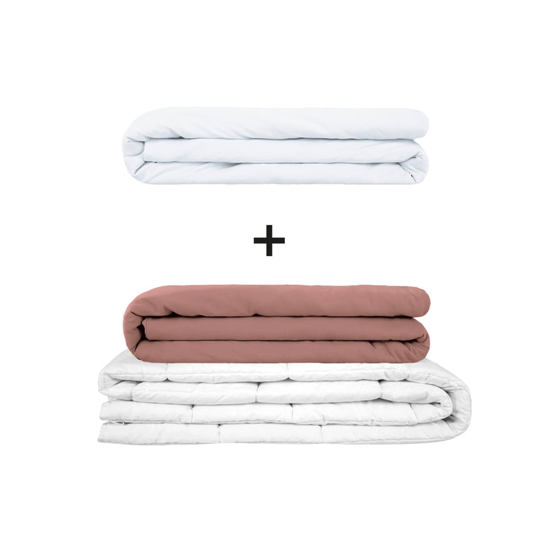 Coperta terapeutica originale - Set di coperte ponderate per adulti incluso 2 coperture a scelta