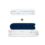 Coperta terapeutica originale - Set di coperte ponderate per adulti incluso 2 coperture a scelta