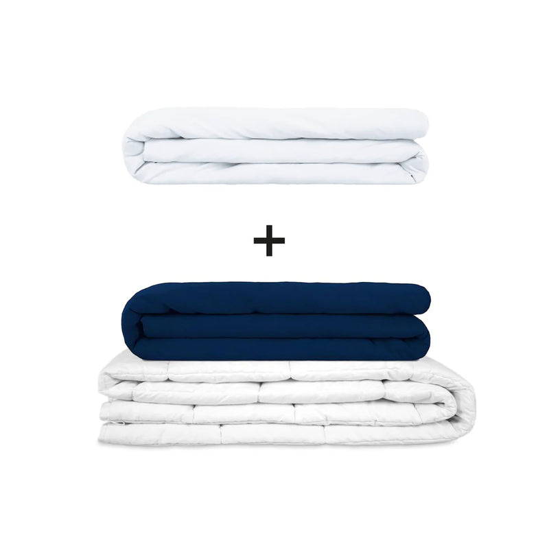 Coperta terapeutica originale - Set di coperte ponderate per adulti incluso 2 coperture a scelta