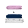 Coperta terapeutica originale - Set di coperte ponderate per adulti incluso 2 coperture a scelta