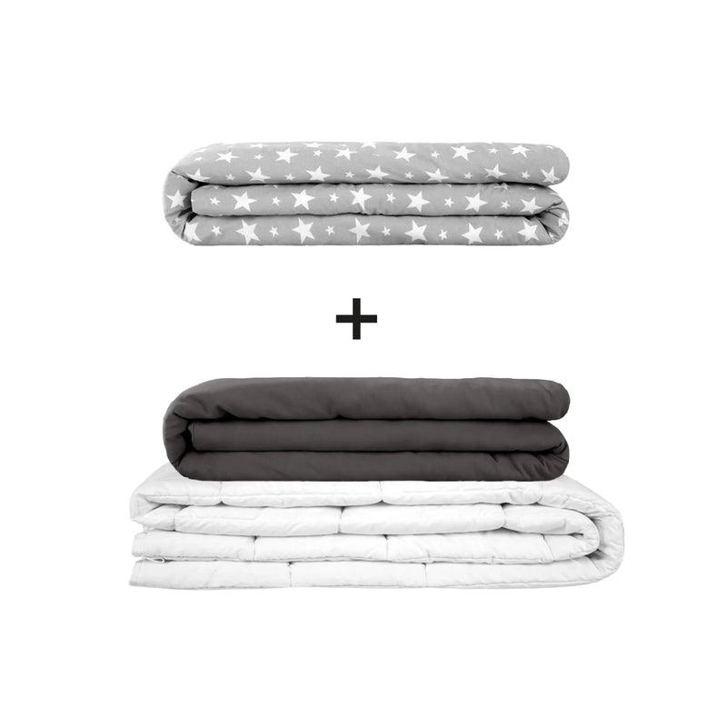 Coperta terapeutica originale - Set di coperte ponderate per adulti incluso 2 coperture a scelta