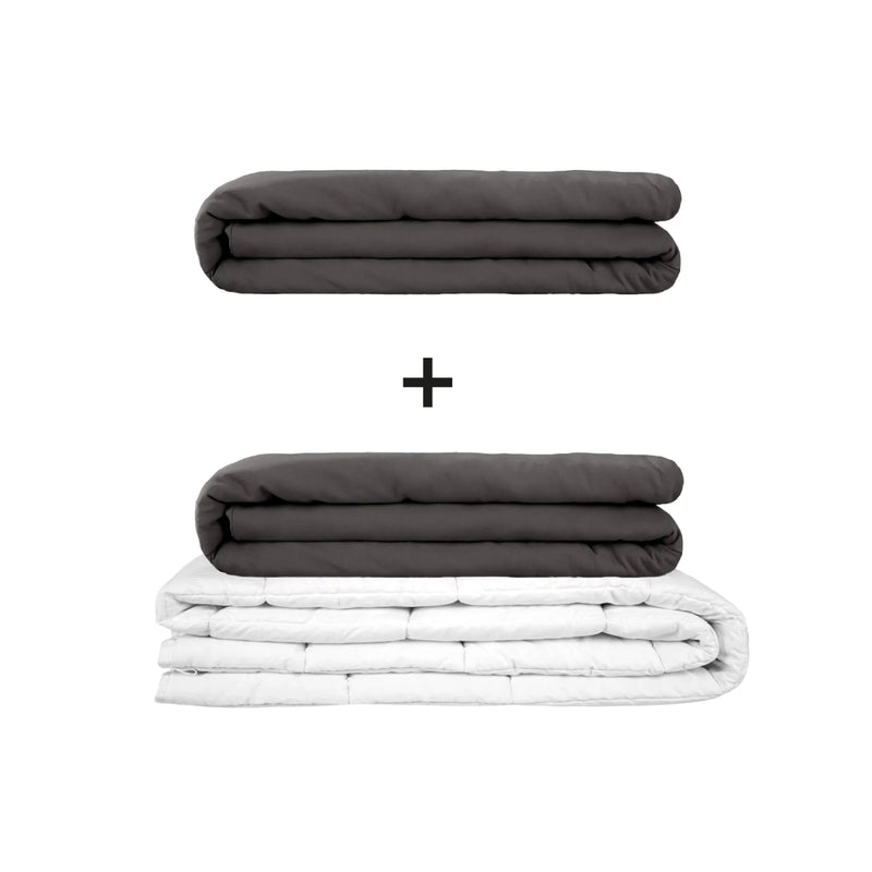 Coperta terapeutica originale - Set di coperte ponderate per adulti incluso 2 coperture a scelta