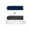 Coperta terapeutica originale - Set di coperte ponderate per adulti incluso 2 coperture a scelta