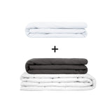 Coperta terapeutica originale - Set di coperte ponderate per adulti incluso 2 coperture a scelta