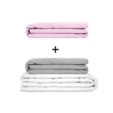 Coperta terapeutica originale - Set di coperte ponderate per adulti incluso 2 coperture a scelta