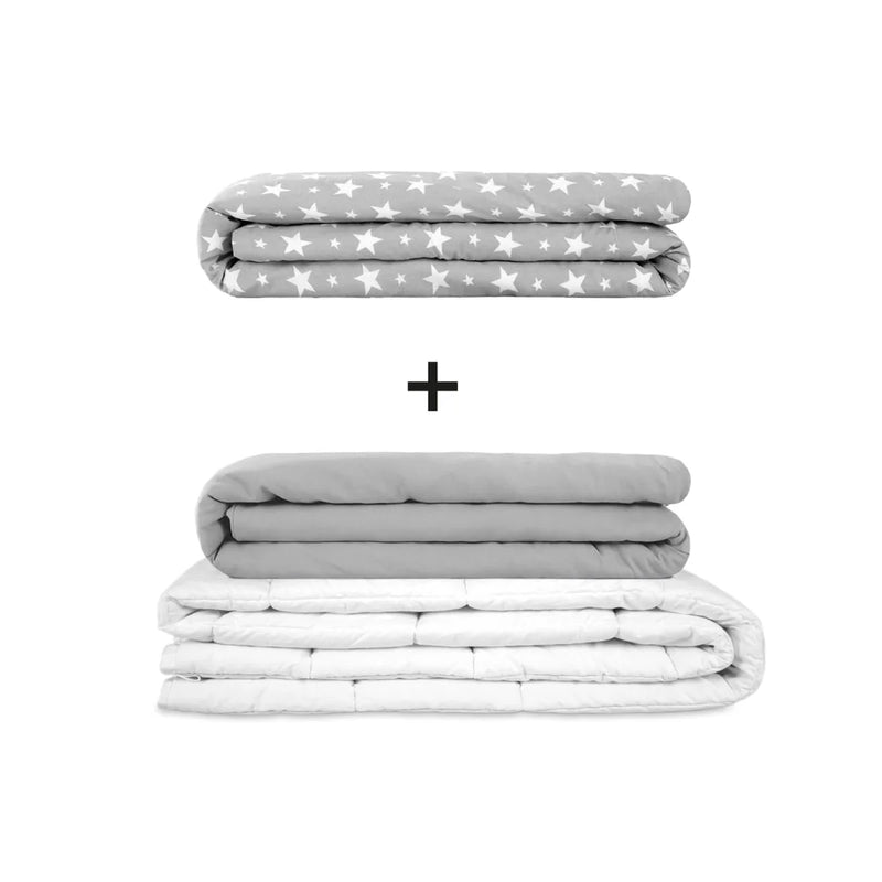 Coperta terapeutica originale - Set di coperte ponderate per adulti incluso 2 coperture a scelta