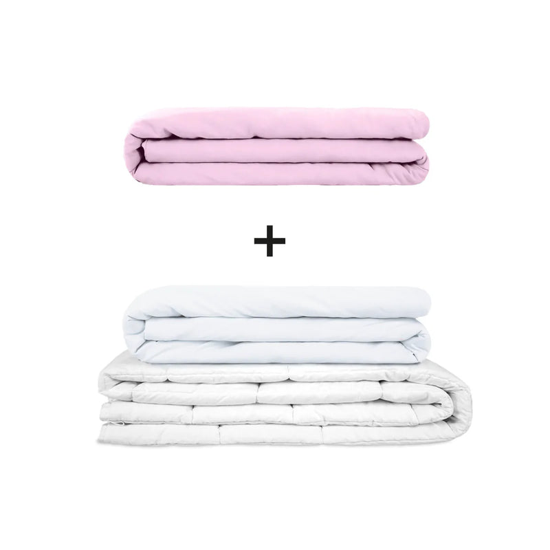 Coperta terapeutica originale - Set di coperte ponderate per adulti incluso 2 coperture a scelta