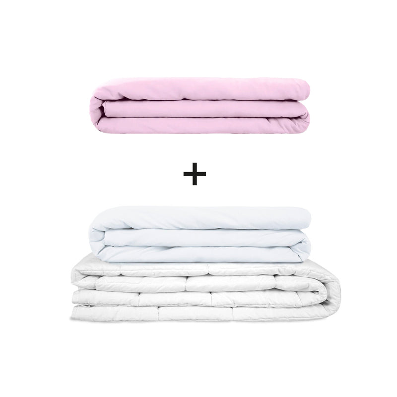 Coperta terapeutica originale - Set di coperte ponderate per adulti incluso 2 coperture a scelta