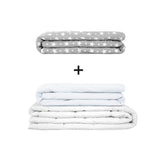 Coperta terapeutica originale - Set di coperte ponderate per adulti incluso 2 coperture a scelta