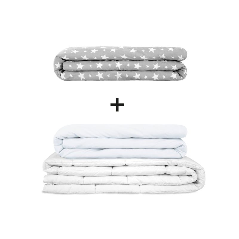 Coperta terapeutica originale - Set di coperte ponderate per adulti incluso 2 coperture a scelta