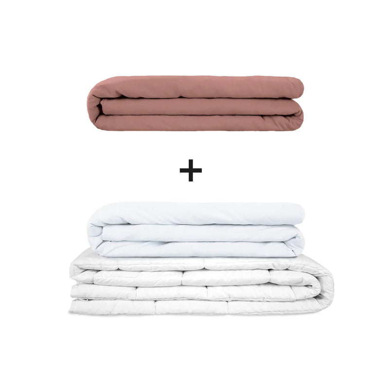 Coperta terapeutica originale - Set di coperte ponderate per adulti incluso 2 coperture a scelta