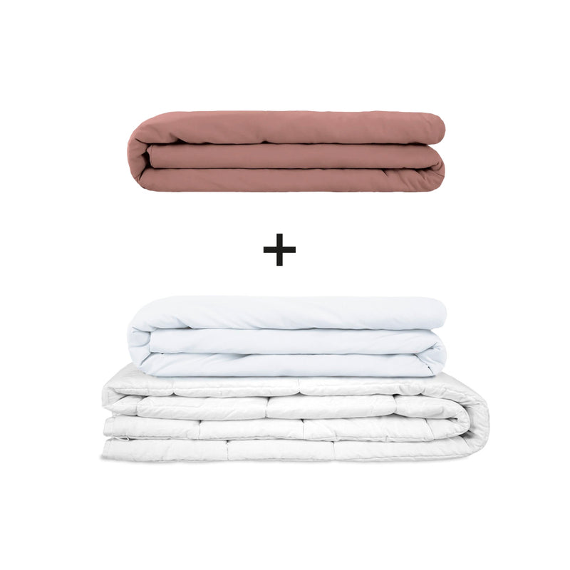 Coperta terapeutica originale - Set di coperte ponderate per adulti incluso 2 coperture a scelta