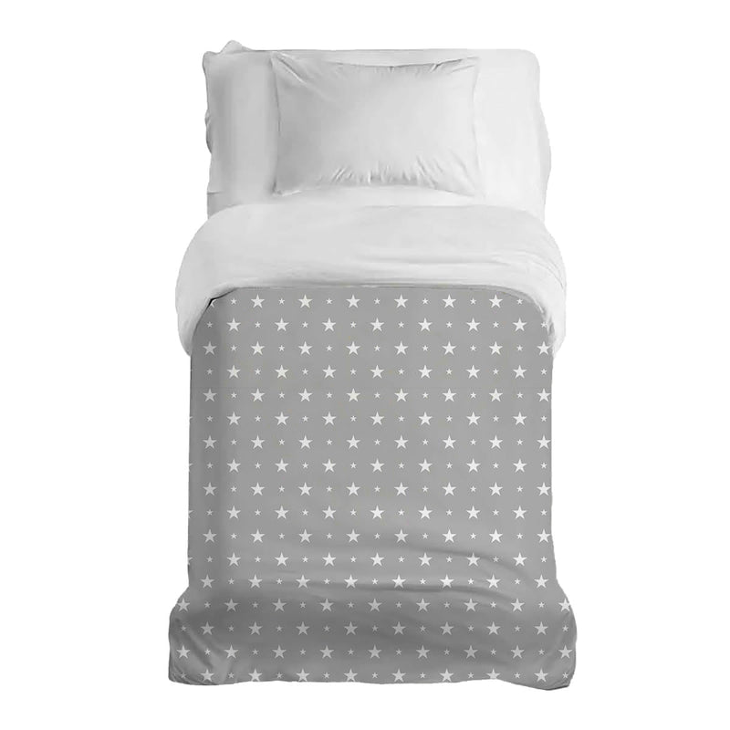 Coperta terapeutica originale - Rivestimento in cotone grigio con stelle