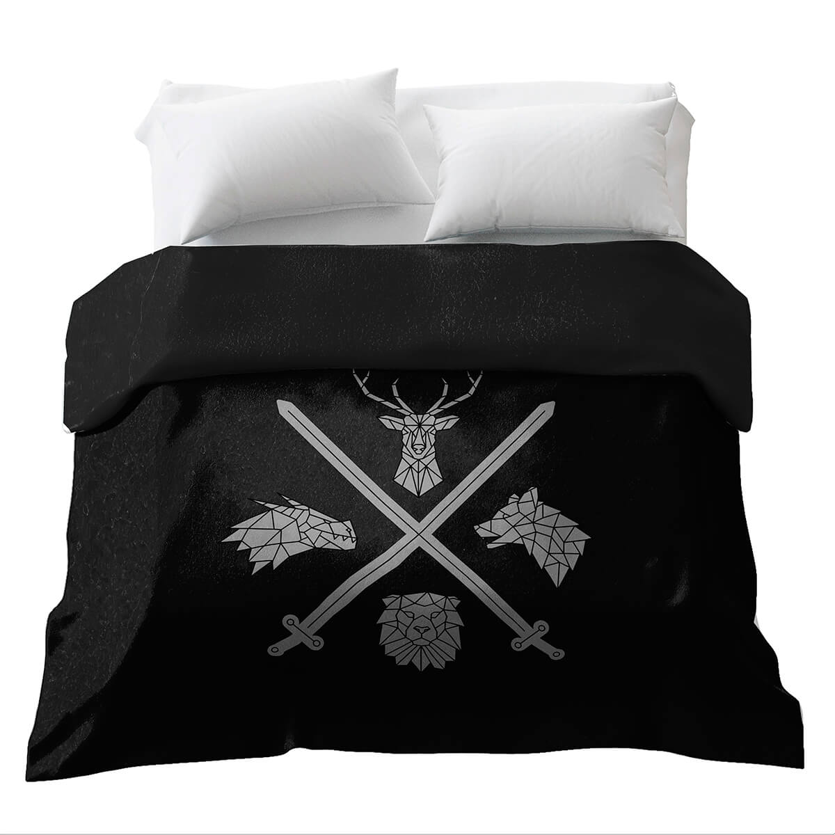 Coperta terapeutica originale - Rivestimento in cotone con stemma