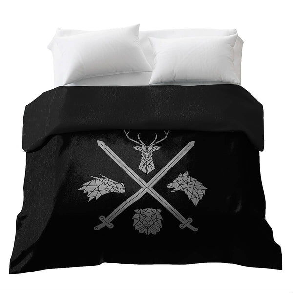 Coperta terapeutica originale - Rivestimento in cotone con stemma