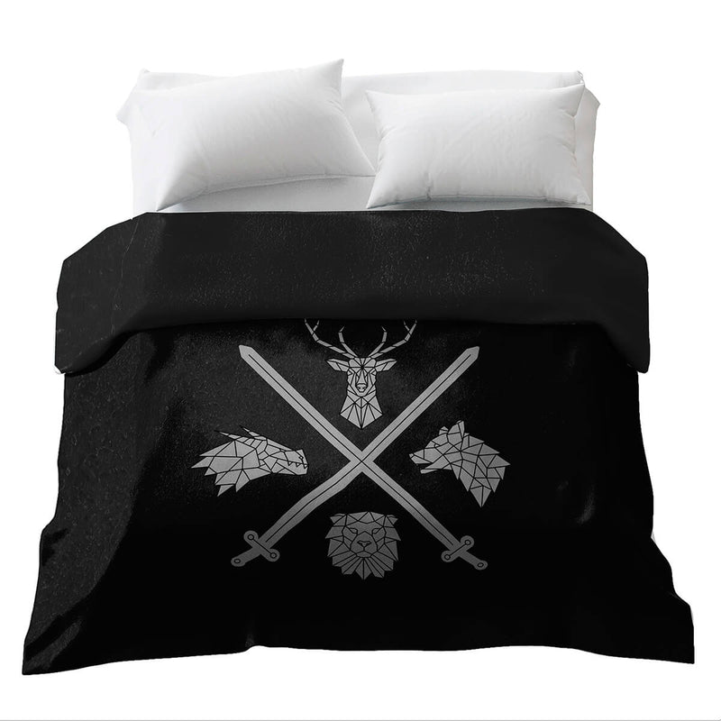 Coperta terapeutica originale - Rivestimento in cotone con stemma