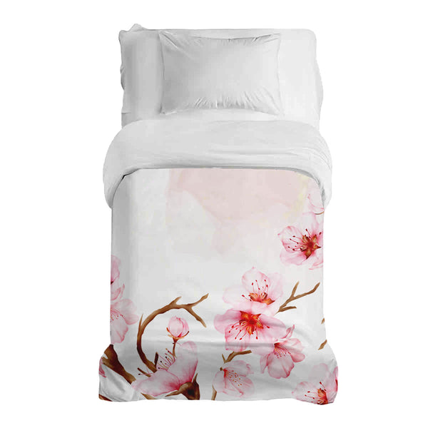 Coperta terapeutica originale - Rivestimento in cotone Grandi fiori di ciliegio